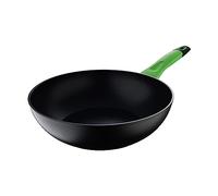 San Ignacio Wok 28cm aluminio forjado, inducción, negro vitoria