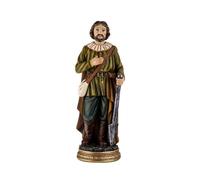Inmaculada Romero IR San Isidro Labrador Figura 20 cm. patrón Agricultores Protector Campos Imagen Resina Color