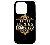 San Jacinta Marto Católico San Francisco Marto de Fátima Carcasa para iPhone 14 Pro