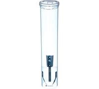 San Jamar c4160tbl plástico pequeño pull-type dispensador de vasos de agua, ártico azul, 90 - 130 ml ml cono taza tamaño, 90 - 150 ml Copa Soporte De tamaño (caso de 24) (Pack de 24)