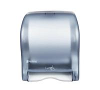 San Jamar Classic Paper Towel Dispenser Smart Essense Electronic Roll Towel Dispenser for Bathroom, Kitchens, and Restaurants, Plastic, 9.75 x 14.50 x 12.50 Inches, Blue