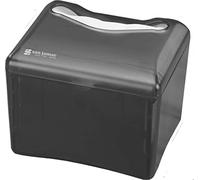 San Jamar h4005tbk mesa servilleta dispensador, Fullfold Control Face, perla negra, 200 + capacidad, 159 mm H x 190 mm W x 156 mm D (caso de 4) (Pack de 4)