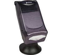 San Jamar h5005stbk Venue Dispensador de servilletas con soporte, Full Fold, control de cara, Black Pearl, Capacidad de 450 +, 441 mm H x 203 mm W x 330 mm, D, Transparente