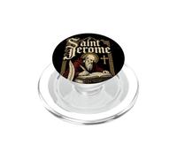 San Jerónimo y el León Confirmación St Catholic Books PopSockets PopGrip para MagSafe