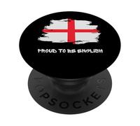 San Jorge Patrón de Inglés Orgulloso de ser Patriótico Inglés PopSockets PopGrip Adhesivo
