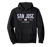 San José California Field/San José CA Sudadera con Capucha