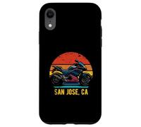 San José California USA Retro Sportbike diseño de motocicleta Carcasa para iPhone XR