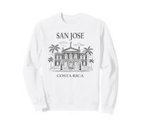 San Jose Costa Rica Minimalist City Skyline Travel Souvenir Sudadera