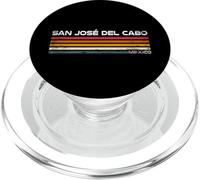 San José del Cabo México Retro Rayas Vintage Viaje Diseño PopSockets PopGrip para MagSafe