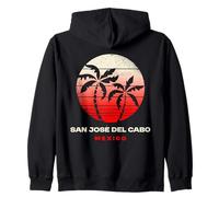 San José del Cabo México Tribal Tortuga Marina Océano Arte Diseño Sudadera con Capucha