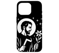 San José el Obrero Católico Santo Padre Carcasa para iPhone 16 Pro