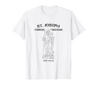 San José: Guardián contra los Demonios y el Terror Camiseta gráfica económica