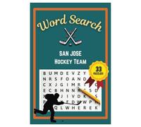 San Jose Hockey Word Search Puzzle Book: 6x9 inches | 33 Puzzles, 297 Words, 50 Pages | Gift for Hockey Fans, Vacations, Road Trips, Holidays, & Free Time