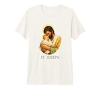 San José Marido de María Patrono Católico Camiseta Premium