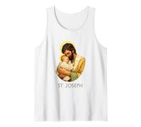 San José Marido de María Patrono Católico Camiseta sin Mangas