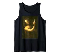 San Juan Bautista Pintura por Leonardo da Vinci 1513 Camiseta sin Mangas