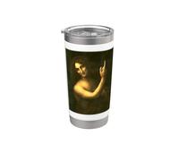 San Juan Bautista Pintura por Leonardo da Vinci 1513 Vaso térmico de acero inoxidable de doble pared