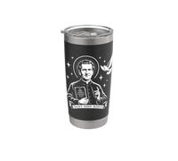 San Juan Bosco Don Patrón Santos Católicos Sacerdote Italiano Vaso térmico de acero inoxidable de doble pared