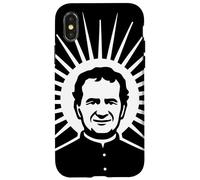 San Juan Bosco Don Santos Católicos Sacerdote Italiano Carcasa para iPhone X/XS
