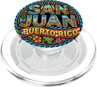 San Juan City Name Travel Souvenir - Regalo turístico PopSockets PopGrip para MagSafe