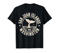 San Juan Islands Washington Stamp - Recuerdo de Viaje Camiseta