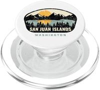 San Juan Islands Washington, WA Recuerdo de Vacaciones PopSockets PopGrip para MagSafe