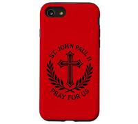 San Juan Pablo II Oración por Nosotros Oración Católica Carcasa para iPhone SE (2020) / 7/8