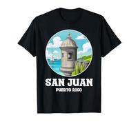 San Juan Puerto Rico Boricua herencia puertorriqueña orgullo Camiseta