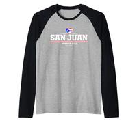 San Juan Puerto Rico Camiseta Manga Raglan