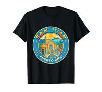 San Juan, Puerto Rico, Viaje de IDA y Vuelta, Recuerdo, Ciudad, Regalo turístico Camiseta