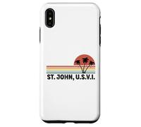 San Juan USVI Recordatorio de Vacaciones de Recuerdo de Isla Virgen de EE. UU Carcasa para iPhone XS MAX