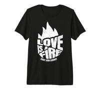 San Juan Vianney Amor una Cura de Fuego d Ars Catholic Camiseta Premium