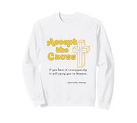 San Juan Vianney Cruz Fe Devoción Inspiración Católica Sudadera