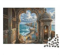 San JuanRompecabezas Premium De 1000 Piezas Cartón Puerto Rico Antistrés Entretenimiento Familiar, Regalo Ideal para Tiempo Libre Y Hobby 70x50cm/1000pcs