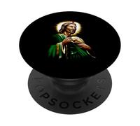 San Judas Tadeo Agradezco Las Bendiciones Recibidas PopSockets PopGrip Adhesivo