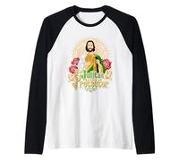 San Judas Tadeo Ilumina mi Camino hacia la Prosperidad Camiseta Manga Raglan