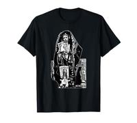 San Judas Tadeo - Jesús Malverde, Blanco y Negro Camiseta