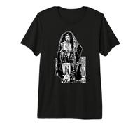 San Judas Tadeo - Jesús Malverde, Blanco y Negro Camiseta Premium