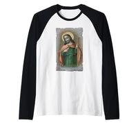 San Judas Tadeo - San Judas Santo Mexicano Camiseta Manga Raglan