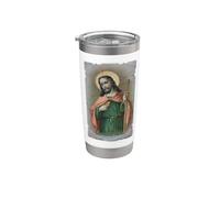 San Judas Tadeo - San Judas Santo Mexicano Vaso térmico de acero inoxidable de doble pared
