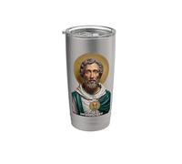 San Judas Tadeo - San Judas Vaso térmico de acero inoxidable de doble pared