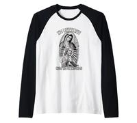 San Judas Tadeo, Santa María Madre Guadalupe Camiseta Manga Raglan