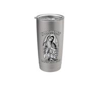 San Judas Tadeo, Santa María Madre Guadalupe Vaso térmico de acero inoxidable de doble pared