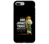 San Judas Tadeo Siempre A Mi Lado Fe Cristo Religioso Carcasa para iPhone 7 Plus/8 Plus