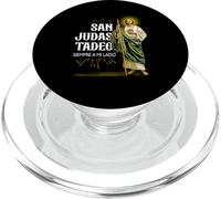 San Judas Tadeo Siempre A Mi Lado Fe Cristo Religioso PopSockets PopGrip para MagSafe