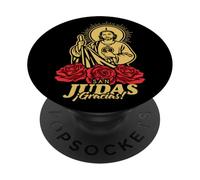 San Judas Tadeo Siempre A Mi Lado Spanish Jesus, Mexico PopSockets PopGrip Adhesivo