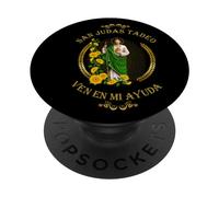 San Judas Tadeo, Ven en mi Ayuda en Esta Gran Necesidad PopSockets PopGrip Adhesivo