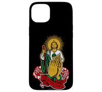 San Juditas Tadeo Mi fe es más Fuerte con San Judas Tadeo Carcasa para iPhone 15 Plus