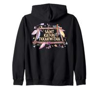 San Kateri Tekakwitha Lirio de los Mohawks Santo Católico Sudadera con Capucha