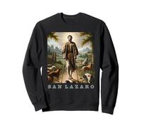 San Lázaro Babalu Aye Santería Católica Cuba Sudadera